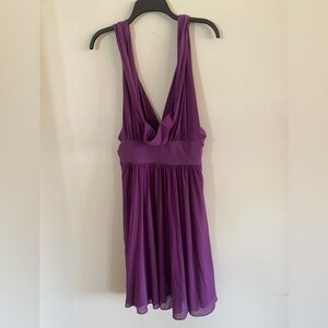 Purple dress